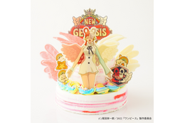 「ONE PIECE FILM RED」ウタをイメージしたオリジナルケーキ登場♪ ルフィ、シャンクスのケーキ缶も 画像