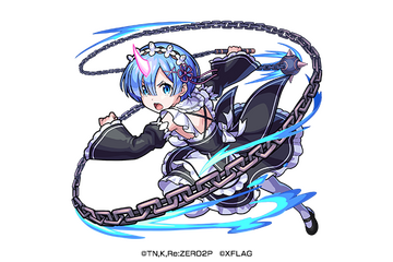 「リゼロ×モンスト」初コラボ！ エミリア、レム、ラムたちが登場 画像