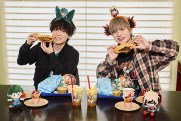 「ヒロアカ」山下大輝＆岡本信彦がUSJへ！ 「デクたちが本当に生きている！」アトラクションやフードを満喫【レポ】 画像
