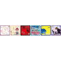 「Tokyo 7th Sisters Music Cafe」ドリンクノベルティ：コースター（全6種）（C）2014 Donuts Co. Ltd. All Rights Reserved.