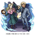水属性　★6　黒ずくめの組織 バーボン＆ベルモット（進化）CV：草尾毅（バーボン）小山茉美（ベルモット）