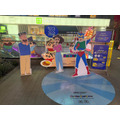 「クレヨンしんちゃん」大都薈Plaza（ダードゥイフィプラザ）コラボレーションの様子
