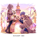 闇属性　★6　鏡蓮華の指輪 フリーレン＆ヒンメル（獣神化）CV：種崎敦美、岡本信彦