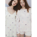 【gelato pique】総柄ワンピース ￥9,460 【gelato pique】総柄ロンT ￥6,160