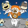 「宇宙なんちゃら こてつくん」ステッカー＆カレンダーをコンビニで印刷♪【エンタメプリント】・画像