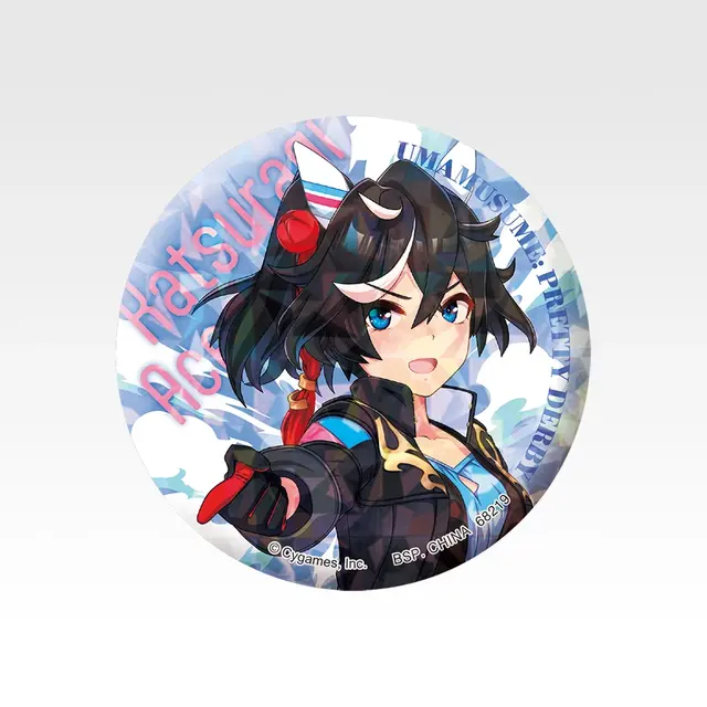 「一番くじ ウマ娘 プリティーダービー 14弾」G賞：ホログラム缶バッジ（選べる全10種）
